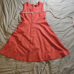 Banana Republic Coral Midi Dress